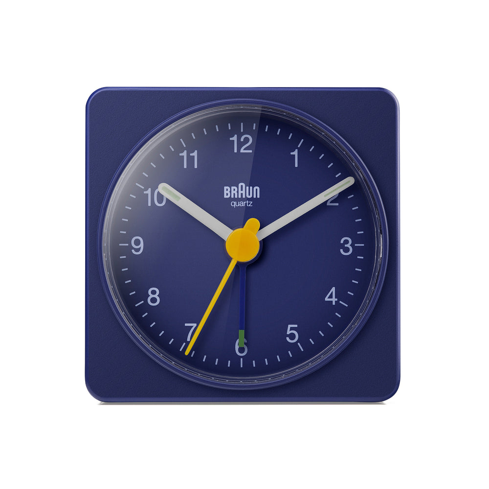 Braun BC02 Travel Alarm Clock – Blue
