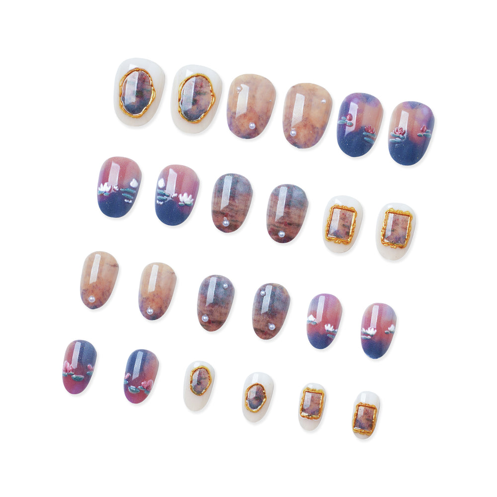 Artist Press-On Nails – Claude Monet