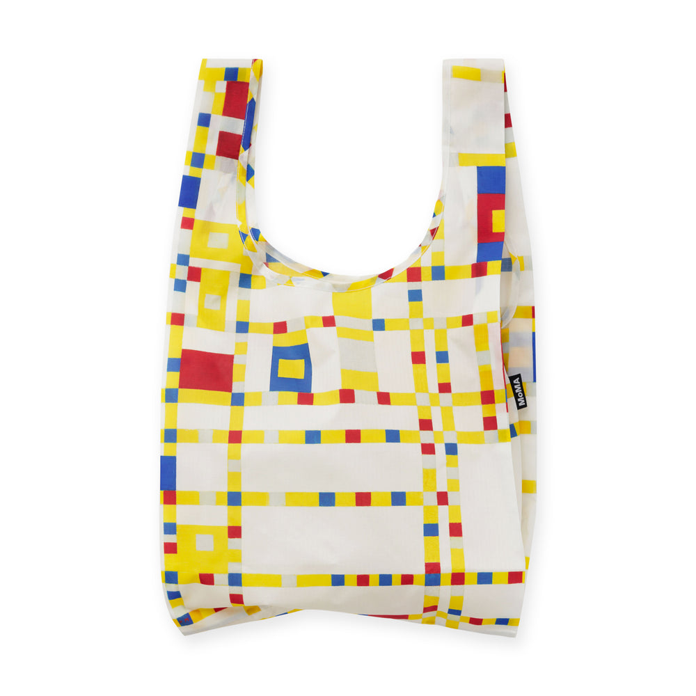MoMA BAGGU Artist Recycled Nylon Standard Tote Bag – Piet Mondrian