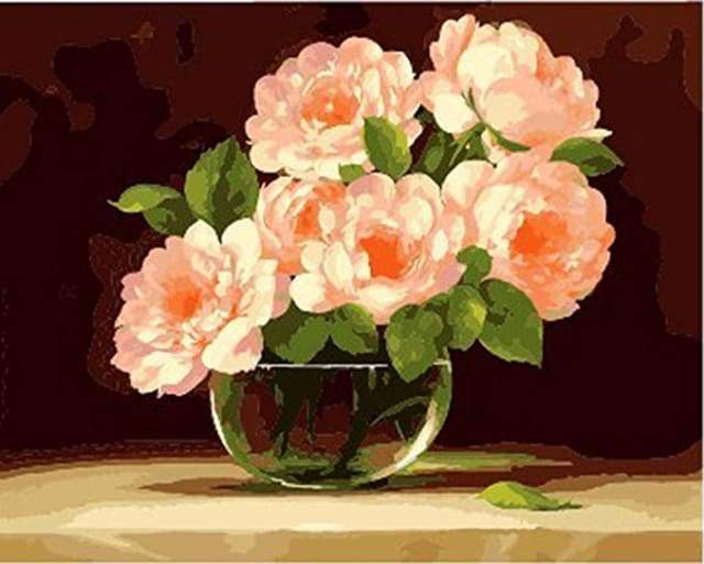 Five Flowers in a Vase