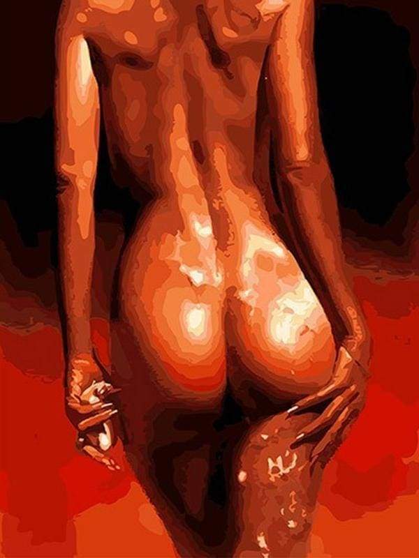Nude in Red